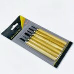 ⁦أدوات نحت وحفر على الخشب والصلصال والمواد اللينة 6 قطع⁩ - الصورة ⁦2⁩