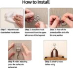 ⁦علاقة متعددة الاستعمالات للملابس والمطبخ عدد 2 قطع وجميع اغراض المنزل⁩ - الصورة ⁦7⁩