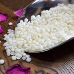 ⁦شمع الصويا طبيعي 100%  1 كيلو حبيبات لصناعة الشموع سهل المزج مع العطور والألوان WFHM77⁩ - الصورة ⁦6⁩