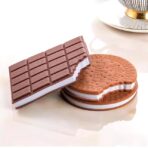 مفكرة شكلاطة و بسكويت مع رائحه شكلاطة هدية مميزة للتلاميذ