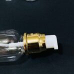 ⁦عبوة بلاستيك للزيوت واللوشن وكريمات التجميل عبوة 100 مل رأس ذهبي⁩ - الصورة ⁦4⁩