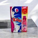 صابون غسالات اوتوماتيك بينجو 4 كيلو مع هدية معطر ملابس 1 لتر للملابس البيضاء والملونة
