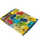 مجموعة لعبة سيارات 12 سيارة صغيرة بلاستيك هدايا وتوزيعات للاطفال