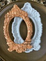 ⁦قالب سيليكون تصميم إطار كلاسيكي مزخرف برواز صور للديكور WFHM77⁩ - الصورة ⁦3⁩