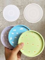 ⁦قالب صحن سيليكون دائري حجم صغير مقاس 11 سم WFHM77⁩ - الصورة ⁦2⁩