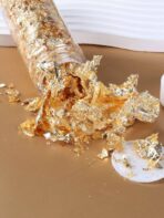 ⁦رقائق ذهبية & فضية للأعمال الفنية والديكور وتزيين الشموع والكونكريت 2 جرام WFHM77⁩ - الصورة ⁦4⁩