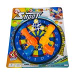 لعبة مسدسات اطلاق كرات مع لوحة تلصق فيها الكرات