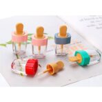 ⁦عبوات بلاستيك روج جلوس وتينت Lips gloss شكل ايس كريم 8 مل⁩ - الصورة ⁦4⁩