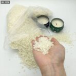 ⁦شمع الصويا طبيعي 100%  1 كيلو حبيبات لصناعة الشموع سهل المزج مع العطور والألوان WFHM77⁩ - الصورة ⁦2⁩