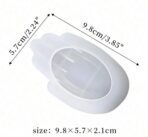 ⁦قالب سيليكون يد صغير لصنع كونكريت والجبس لديكورات المنزل والاعمال اليدوية WFHM77⁩ - الصورة ⁦3⁩