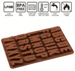 ⁦قالب سيلكون الحروف الانجليزية WFHM77⁩ - الصورة ⁦3⁩