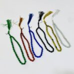 ⁦سبحة 33 حبة بلاستيك مزخرفة بخطوط⁩ - الصورة ⁦6⁩