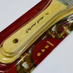 ⁦مجموعة فرش جيسو مقابض خشبية 2 / 4 / 6 لجميع انواع الالوان⁩ - الصورة ⁦2⁩