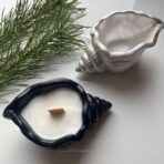 قالب صدفة لفن الكونكريت وصب الشمع مناسب لتوزيعات الافراح والمناسبات WFHM77