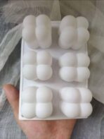 ⁦قالب سيليكون بابل صغير 6 فتحات WFHM77⁩ - الصورة ⁦6⁩