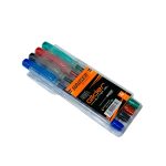 اقلام لمعه ممتازة خط سلس 4 الوان من HAUSER