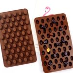 قالب سيلكون حبات قهوة البن لصناعة بخور المستكة وزينة الكيك والشموع WFHM77