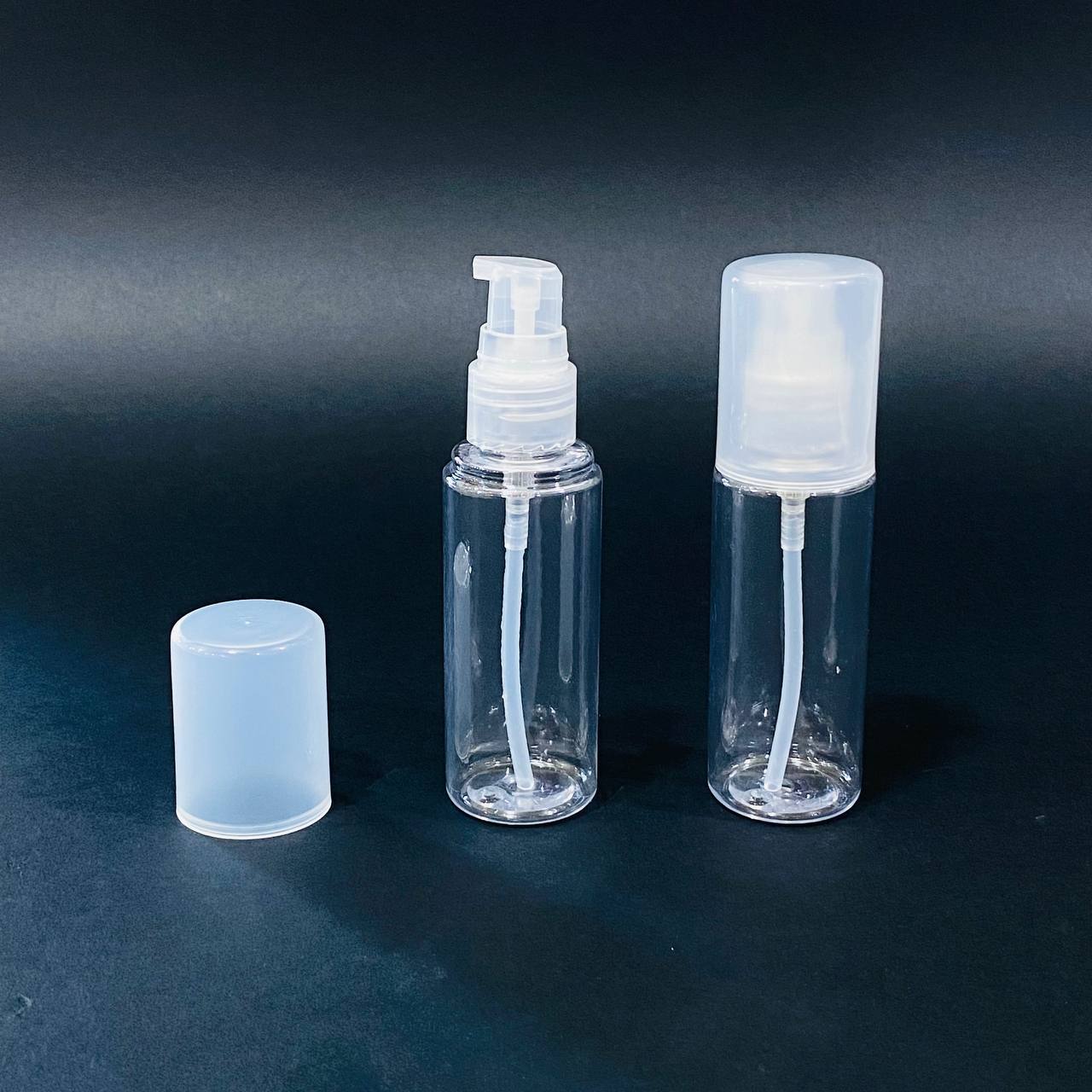 photo_2_2024-12-23_09-57-27 علبة لوشن و زيت بلاستيك شفاف عبوة 60 مل لاصحاب المشاريع والاستعمالات المنزلية - الصورة 1