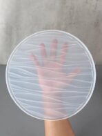 ⁦قالب دائري متموج حجم كبير 30 سم لصنع ديكور المنزل والتصوير WFHM77⁩ - الصورة ⁦3⁩