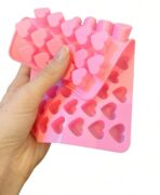 ⁦قالب سيلكون شكل قلب 55 حبة لصنع بخور المستكة وتزين كب الشموع WFHM77⁩ - الصورة ⁦5⁩