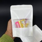 مجموعة اظرف توزيعات متوسطة لون أبيض لؤلؤي عدد 50 ظرف للتوزيعات والمكسرات والقهوة والتوابل