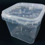 ⁦علبة بلاستيك اغلاق محكم عبوة 850 مل لحفظ المنتجات والمواد الغذائية اطول فترة⁩ - الصورة ⁦5⁩