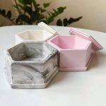 قالب علبة سداسية الشكل حجم صغير WFHM77