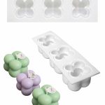 قالب سيليكون بابل صغير 3 فتحات WFHM77