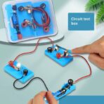 ⁦طقم الدائرة الكهربائية دبل 2 مصادر طاقة لتعليم مادة العلوم 2 مصابيح⁩ - الصورة ⁦2⁩