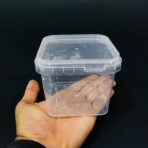 علبة بلاستيك اغلاق محكم عبوة 850 مل لحفظ المنتجات والمواد الغذائية اطول فترة