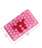 ⁦قالب سيلكون شكل قلب 55 حبة لصنع بخور المستكة وتزين كب الشموع WFHM77⁩ - الصورة ⁦4⁩