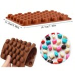 ⁦قالب سيلكون حبات قهوة البن لصناعة بخور المستكة وزينة الكيك والشموع WFHM77⁩ - الصورة ⁦2⁩