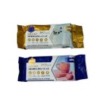 صلصال طين جاف للأعمال الفنية سهل التشكيل 500 جرام  باللون الأصلي والأبيض