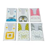 دستة اكياس رسومات توزيعات ربطة حجم صغير للمناسبات المختلفة عبوة 50 كيس