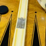 ⁦شطرنج خشبي 3 العاب في 1 مع داما و لعبة طاولة للجمعات العائلية⁩ - الصورة ⁦5⁩