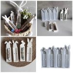 قالب توزيعات مناسبات وهدايا سيلكون للـ جبس والريزن شكلين قلوب وهدايا & ارنوب WFHM77