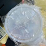 ⁦قالب سيلكون دائري مخطط من الخارج لصنع ديكورات الجبس WFHM77⁩ - الصورة ⁦6⁩