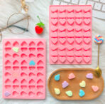 ⁦قالب سيلكون شكل قطرات مطر وسحابة وقلب WFHM77⁩ - الصورة ⁦2⁩