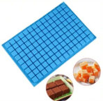 قالب سيلكون مربع 126 تجويف قلب صغير متعدد الاستخدمات لصنع بخور المستكة والحلوى WFHM77