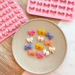 قالب سلكون لشكل فيونكة صغيرة 36 تجويف WFHM77