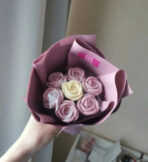 ⁦قالب سيلكون وردة لديكور وباقات الورد الشمع WFHM77⁩ - الصورة ⁦3⁩