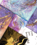 ⁦مسحوق بودرة الميكا المعدني باللون الذهبي والفضي متعدد الاستخدمات عبوة 20 مل WFHM77⁩ - الصورة ⁦4⁩