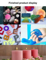 ⁦الوان الميكا مجموعة مكونة من24 لون يستخدم للحرف اليدوية 20 مل WFHM77⁩ - الصورة ⁦4⁩