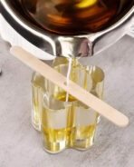 ⁦50 قطعة من فتيل الشمع المشمعة لصناعة الشموع مقاس 8 سم WFHM77⁩ - الصورة ⁦2⁩