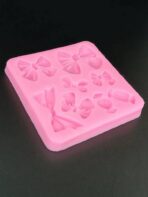 ⁦قالب سيليكون حلويات لطيفة وفيونكة لصنع الحلوى للعيد والتوزيعات MA93⁩ - الصورة ⁦5⁩