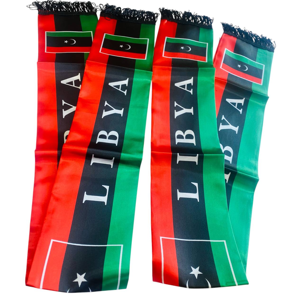 photo_1_2025-02-16_13-54-05 شال علم ليبيا خامة درجة اولى بكتابة Libya عليه - الصورة 1