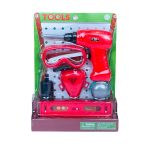 طقم عدة بناء لعبة اطفال 8 قطع مهندس , ورشة