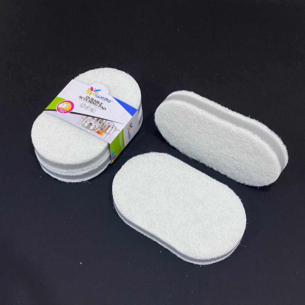 photo_1_2025-02-18_20-02-59 اسفنجة خشنه من الوجهين تنظيف الأواني و الاطباق و دوات المطبخ 2 قطع - الصورة 1