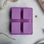 ⁦قالب سيليكون لصناعة الصابون نقشة شجرة 4 تجويفات⁩ - الصورة ⁦5⁩