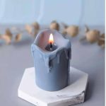 قالب علي شكل شمعة لعمل الديكور شمعدان وتوزيعات الهدايا WFHM77
